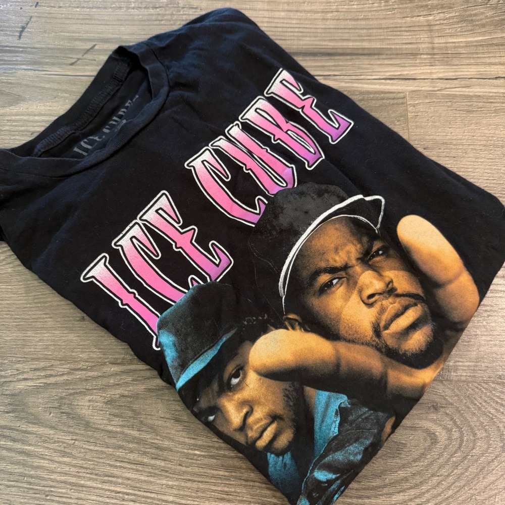 Ice Cube Today Was a Good Day Graphic T-Shirt Mens Large Black Hip Hop Rap Tee